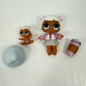 LOL Surprise Dolls Snow Angel and Lil Sister From Chill Out Club Series 2 MGA